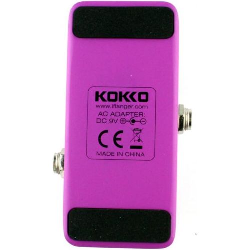  KOKKO Guitar Mini Effects Pedal Vibe - Analog Rotary Speaker Effect Sound Processor Portable Accessory for Guitar and Bass - FUV2