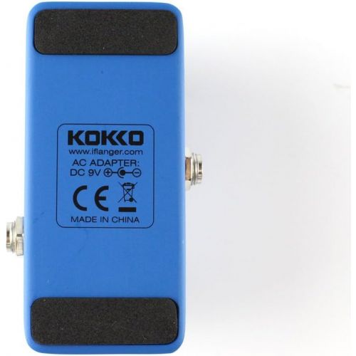  KOKKO Guitar Mini Effects Pedal Vibrato - Traditional Vibrato Effect Sound Processor Portable Accessory for Guitar and Bass - FVB2