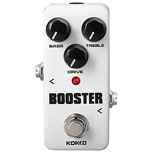  Booster Guitar Pedal, Analog Mini Effect Pedal for Guitar and Bass, Exclude Power Adapter - KOKKO (Booster)