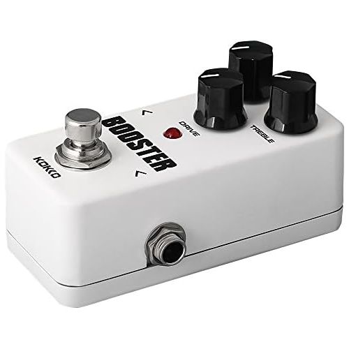  Booster Guitar Pedal, Analog Mini Effect Pedal for Guitar and Bass, Exclude Power Adapter - KOKKO (Booster)