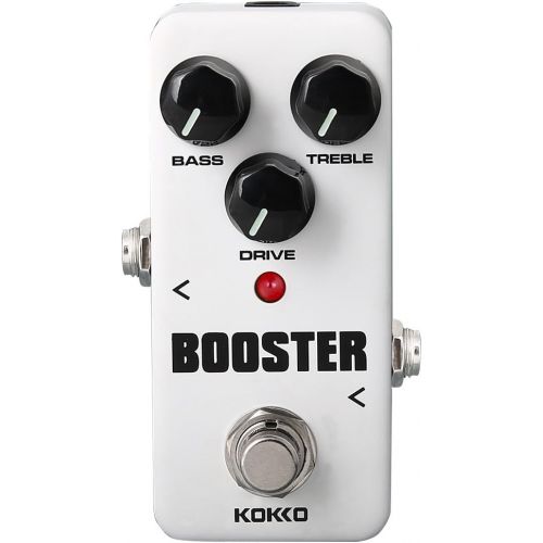  Booster Guitar Pedal, Analog Mini Effect Pedal for Guitar and Bass, Exclude Power Adapter - KOKKO (Booster)