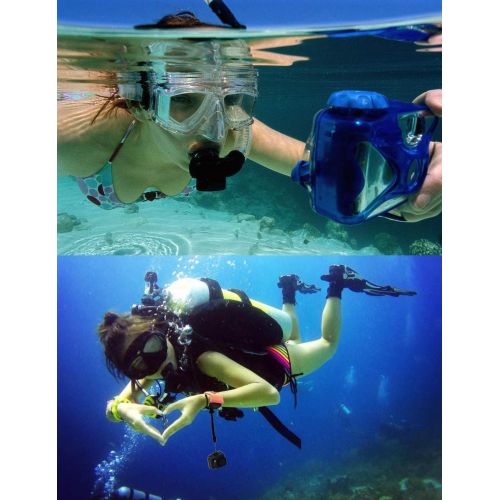  Kolasels Waterproof-Non-Slip Camera Float Strap with Hand Grip Lanyard, Wristband for Underwater GoPro,Waterproof Camera, Keys,Sunglass,etc (Yellow)