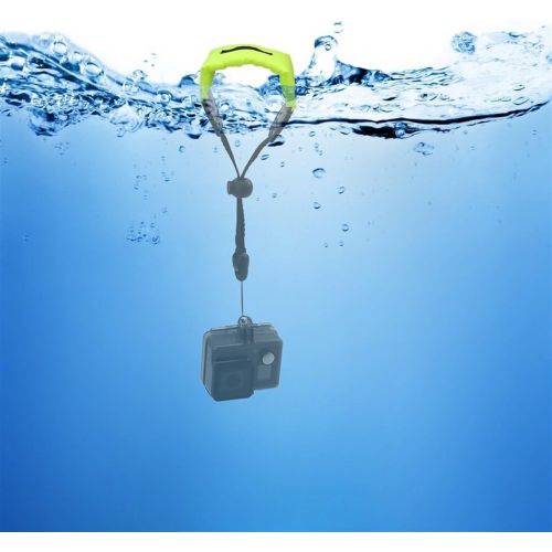  Kolasels Waterproof-Non-Slip Camera Float Strap with Hand Grip Lanyard, Wristband for Underwater GoPro,Waterproof Camera, Keys,Sunglass,etc (Green)