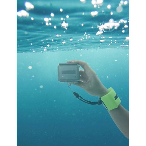  Kolasels Waterproof-Non-Slip Camera Float Strap with Hand Grip Lanyard, Wristband for Underwater GoPro,Waterproof Camera, Keys,Sunglass,etc (Green)