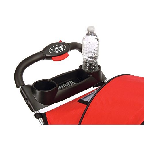  [아마존베스트]Kolcraft Cloud Plus Lightweight Stroller, Fire Red