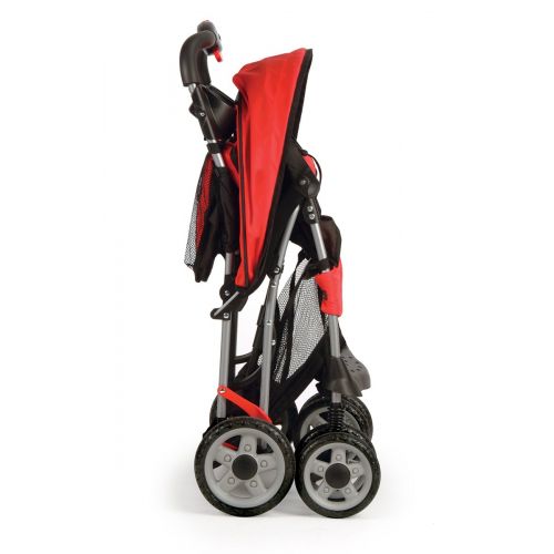  [아마존베스트]Kolcraft Cloud Plus Lightweight Stroller, Fire Red