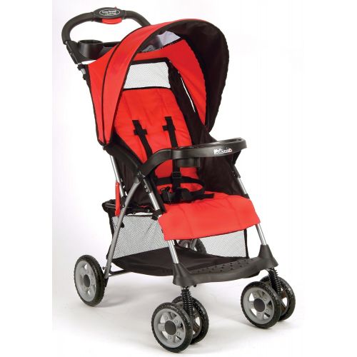  [아마존베스트]Kolcraft Cloud Plus Lightweight Stroller, Fire Red