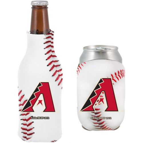  Kolder MLB Baseball Team Logo Bottle & Can Coolie Set 12oz Neoprene Beverage Drink Holder Sleeve Cooler