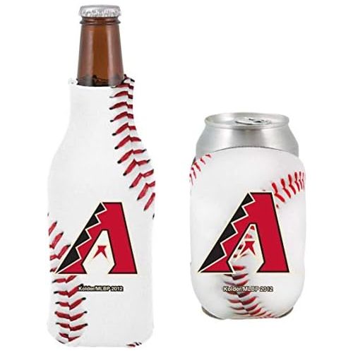  Kolder MLB Baseball Team Logo Bottle & Can Coolie Set 12oz Neoprene Beverage Drink Holder Sleeve Cooler