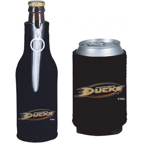  Kolder NHL Hockey Team Color Logo Can & Bottle Holder Insulator Beverage Cooler Set