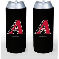 Kolder MLB Baseball Team Color Logo Tall Boy 24oz Neoprene Can Holder Sleeve Cooler 2-Pack