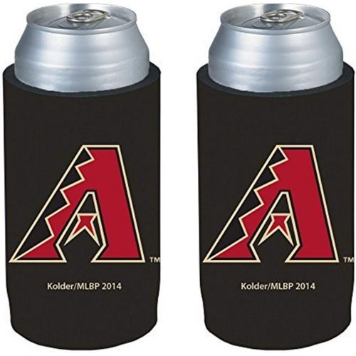  Kolder MLB Baseball Team Logo Ultra Slim 12oz Beer Can Cooler Holder Neoprene Sleeve 2-Pack