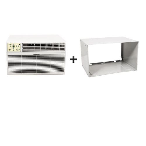  Koldfront WTC12001WKIT 12,000 BTU 220V Through The Wall HeatCool Air Conditioner with Sleeve