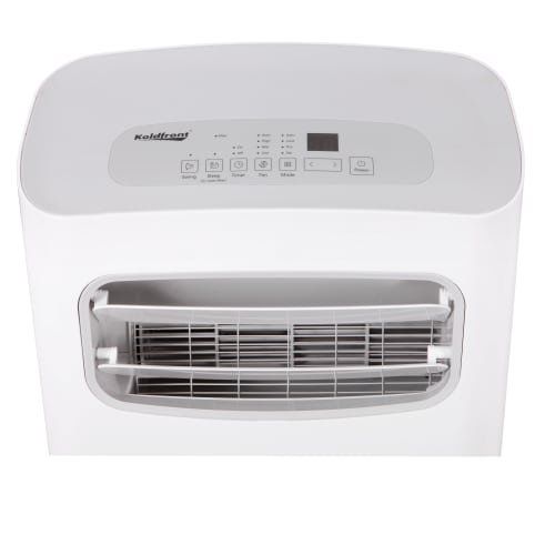  Koldfront PAC802W Portable Air Conditioner with Dehumidifier and Fan for Rooms up to 250 Sq. Ft. with Remote Control