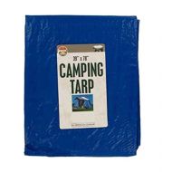 Kole Imports Multi-Purpose Camping Tarp, Blue, 39 x 78