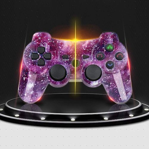  [아마존베스트]Kolopc PS3 Controller Wireless for Playstation 3 Dual Shock (StarrySky and Camouflage)