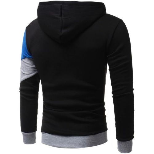  [아마존베스트]Mens Sweatshirt Koly Long Mens Autumn Winter Warm Slim Fit Hooded Sweatshirt Hooded Jumper Mens Sport Hooded Pullover Jumper Casual Long Sleeve Shirts Sweatshirt Coat Jacket Top,