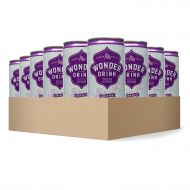 Kombucha Wonder Drink Wonder Drink Kombucha, Organic Grape Sparkling Fermented Tea, 8.4oz Can (Pack of 24)