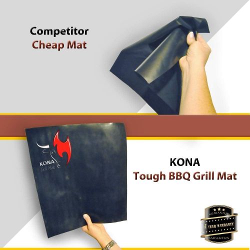  Kona XL Best Grill Matte & Ofen LinerBBQ Grill Matte bedeckt die gesamte Grill & Ofen untenPremium Antihaft-63,5x 43,2cm