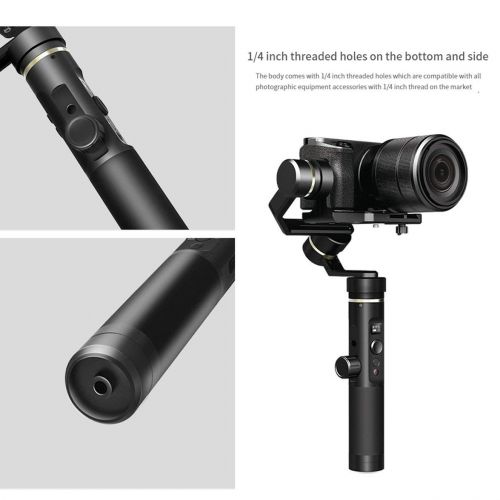  Kongqiabona FeiyuTech G6 Plus 3-axis Handheld Gimbal Stabilizer WiFi Bluetooth for GoPro HeroSony RX100Canon M10 Camera Smartphones