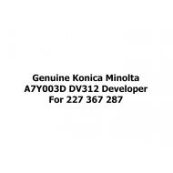 Konica-Minolta Genuine Konica Minolta A7Y003D DV312 Developer for 227 367 287