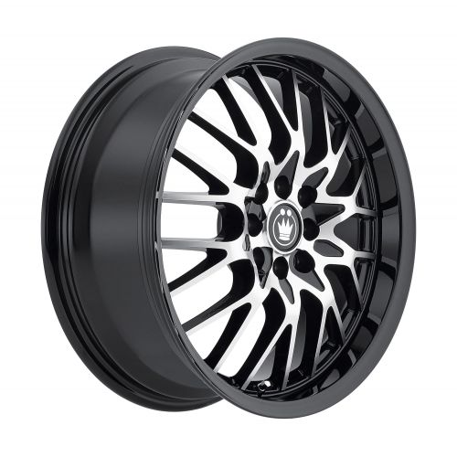  Konig Lace Black Wheel with Machined Face (15x6.5/4x100mm)