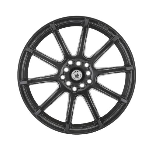  Konig CONTROL Matte Black Wheel with Painted Finish (17 x 7. inches /5 x 105 mm, 40 mm Offset)