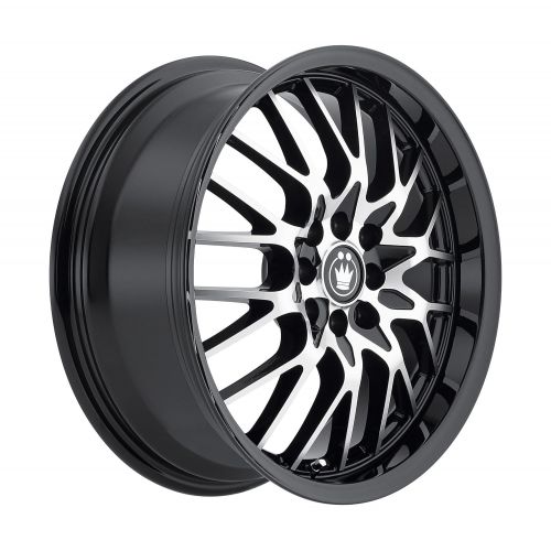  Konig Lace Black Wheel with Machined Face (16x7/5x110mm)