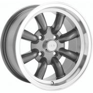 Konig Rewind Graphite Wheel with Machined Lip (15x7/4x114.3mm)