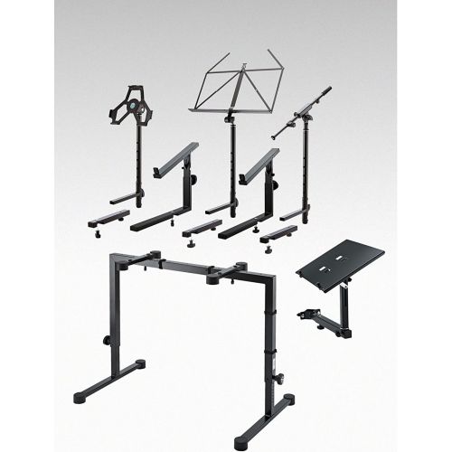  Konig & Meyer K & M 18810.000.55 Table-Style Keyboard Stand, 50kg (110.23lbs) Capacity, 600-1020mm (23.62-40.15) Height