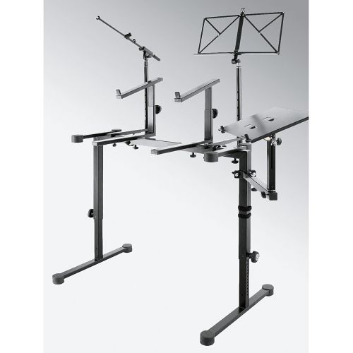  Konig & Meyer K & M 18810.000.55 Table-Style Keyboard Stand, 50kg (110.23lbs) Capacity, 600-1020mm (23.62-40.15) Height