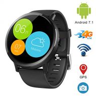 Konnison-09 4G Android Smart Phone Watch, IP67 Water Resistant GPS Navigation 8MP Camera Multiple Sport Modes Wrist Watch,Men Smartwatch Heat Rate Monitor,2.03 inch