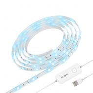 Koogeek Dimmable Smart LED Light Strip, Siri Timer Remote Control, 16000K Colors USB Powered 2m Compatible with Apple HomeKit, Android, Alexa, Alexa Echo and Google Assistant on 2.