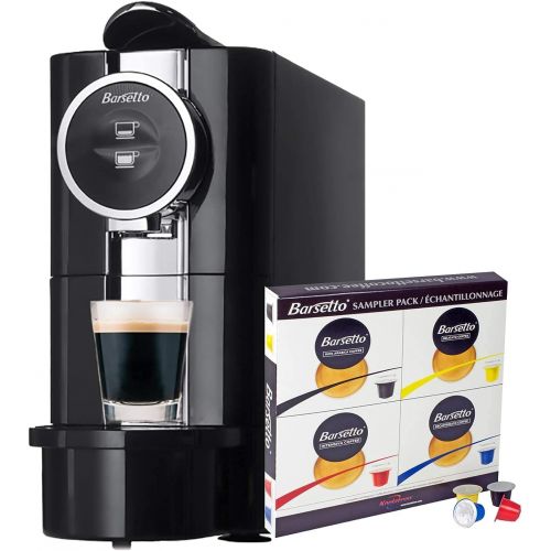  Koolatron Barsetto Espresso Machine with 20 capsule sampler pack