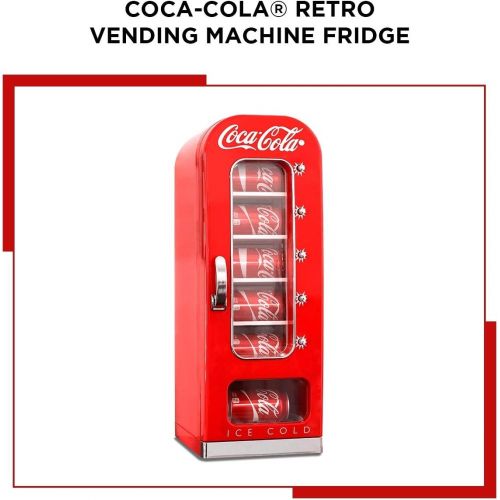  [아마존베스트]Koolatron Coca-Cola 10 Can Vending Cooler
