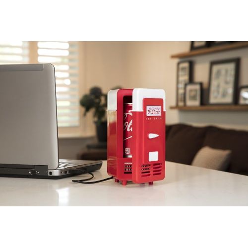  [아마존베스트]Koolatron CCRF01 CCRF-01 USB-Powered 1 Can Mini Retro Cooler, Red