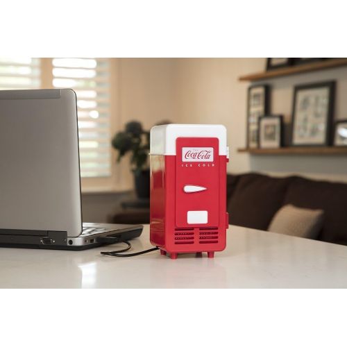  [아마존베스트]Koolatron CCRF01 CCRF-01 USB-Powered 1 Can Mini Retro Cooler, Red