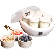 [아마존베스트]Koolatron Total Chef Yogurt Maker with 7 Jars