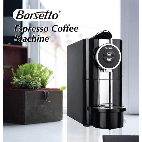  [아마존베스트]KOOLATRON CORP Barsetto Espresso Machine with 20 capsule sampler pack