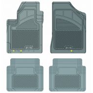 Koolatron Pants Saver Custom Fit 4 Piece All Weather Car Mat for Select Hyundai Elantra Models (Grey)