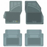 Koolatron Pants Saver Custom Fit 4 Piece All Weather Car Mat for Select Mazda 3 Models (Grey)