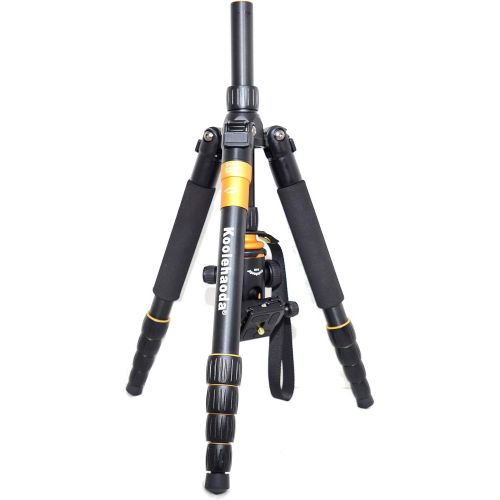  Koolehaoda Professional 64” Tripod Monopod & Ball Head Carry Bag Max Load:20kg,max D: 28mm