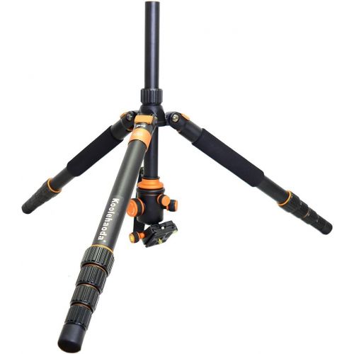  Koolehaoda koolehaoda Portable Q-668 SLR Camera Tripod Monopod & Ball Head For SLR Camera Canon Nikon Petax Sony