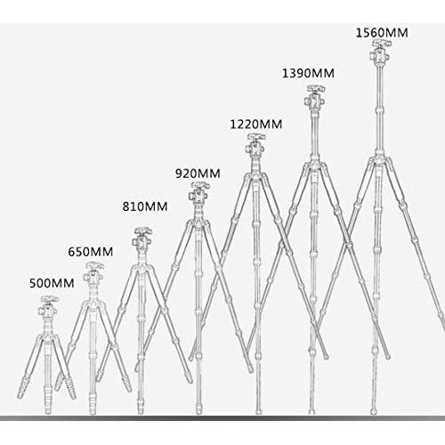  Koolehaoda Portable SLR Camera Tripod Monopod & Ball Head Portable Compact Travel
