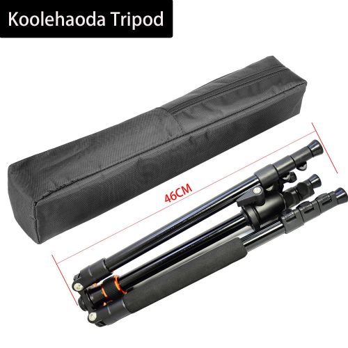  Koolehaoda koolehaoda Portable 62-Inch Aluminum Tripod with Ball Head Bag. Load capacity 17.6lbs8kg (KQ-628)