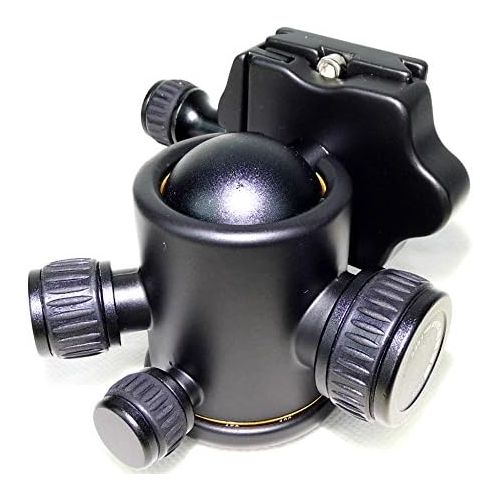  Koolehaoda 360°single Handle Hydraulic Damping Three-dimensional Ball Head with Quick Release Plate for Tripod Monopod