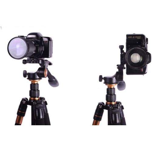  Koolehaoda 360°single Handle Hydraulic Damping Three-dimensional Ball Head with Quick Release Plate for Tripod Monopod