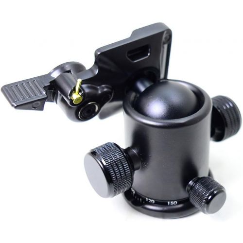  Koolehaoda 360°single Handle Hydraulic Damping Three-dimensional Ball Head with Quick Release Plate for Tripod Monopod