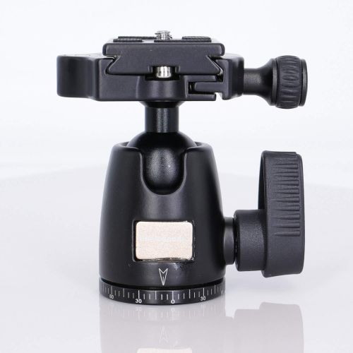  Koolehaoda 360°single Handle Hydraulic Damping Three-dimensional Ball Head with Quick Release Plate for Tripod Monopod