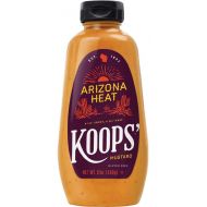 Koops Arizona Heat Mustard, 12-Ounce Bottles (Pack of 12)